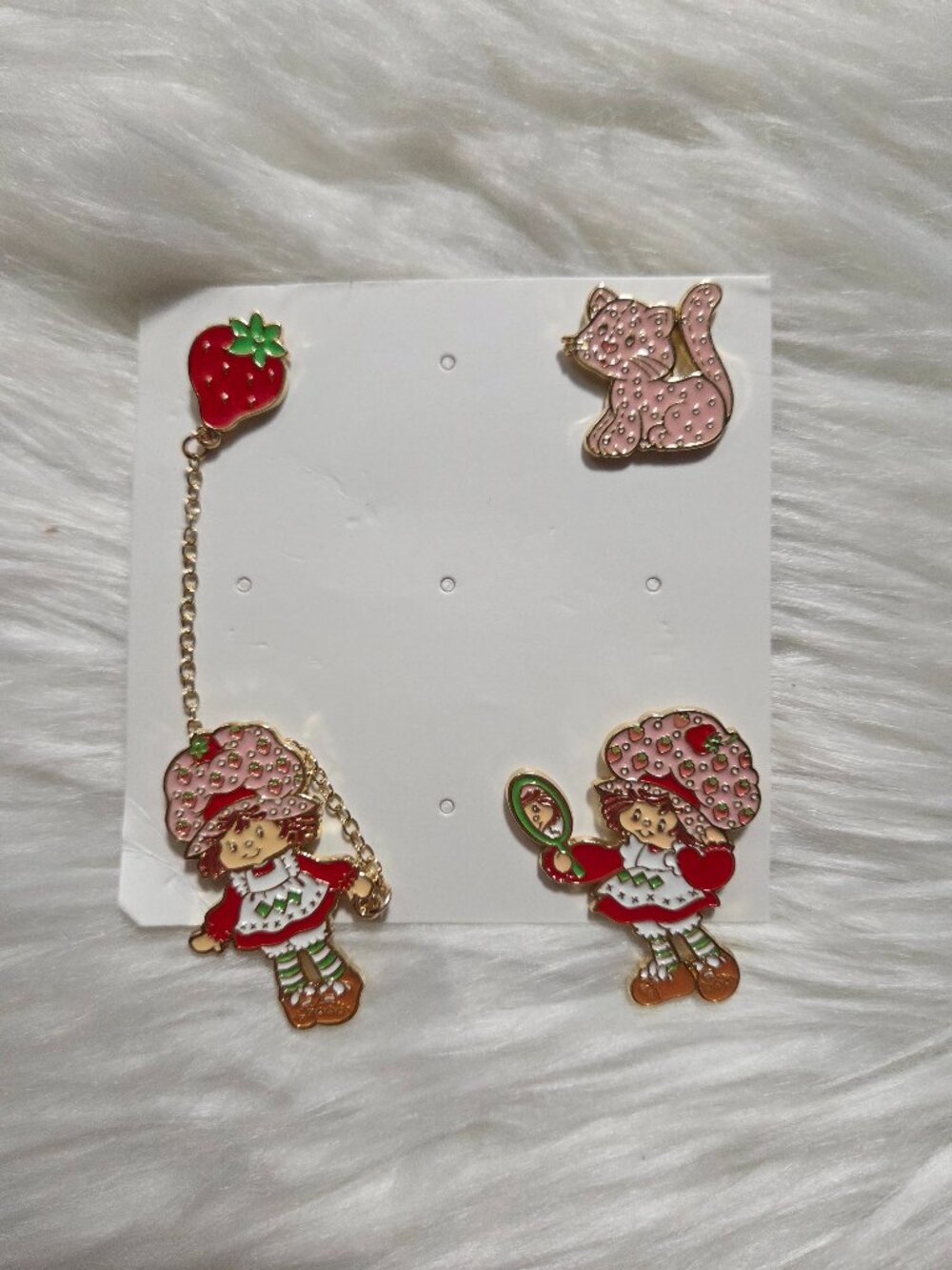 Strawberry Shortcake Pin Set